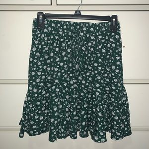 Delungra Mini Skirt - Forest Green